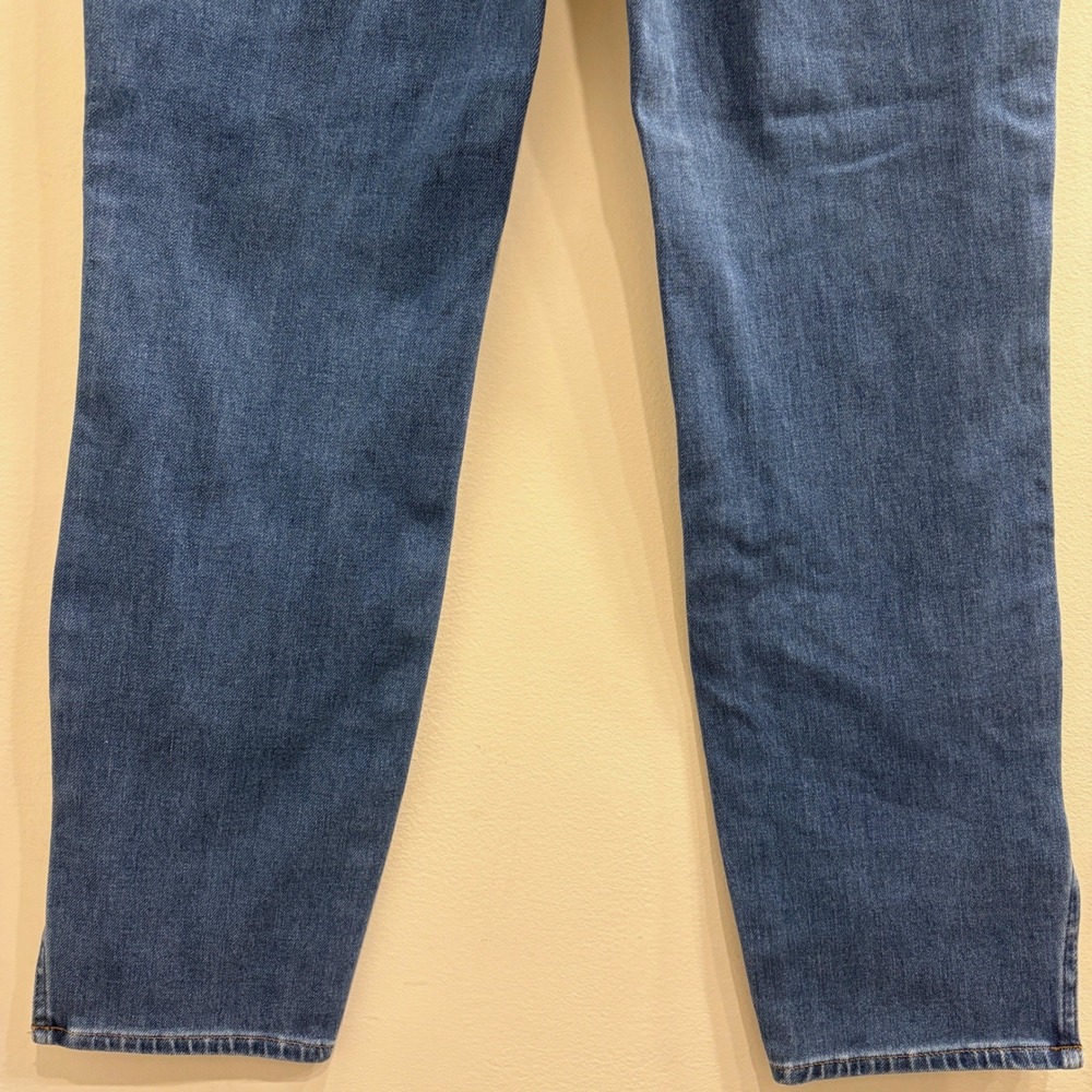 Madewell 11" High-Rise Roadtripper Supersoft Skinny Jeans Slit Hem Indigo Sz 28 - Picture 8 of 9